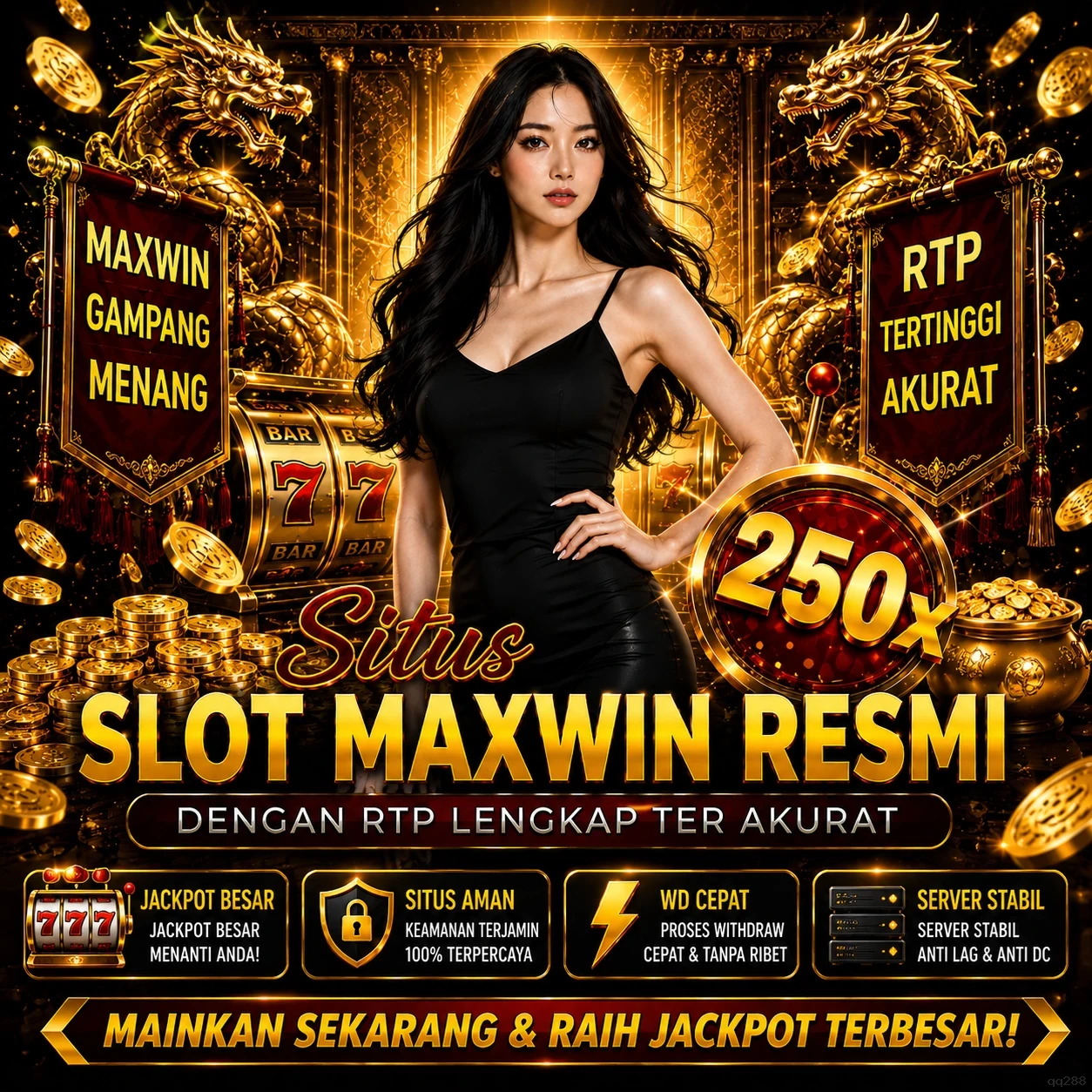 Ikon aplikasi qq288 resmi